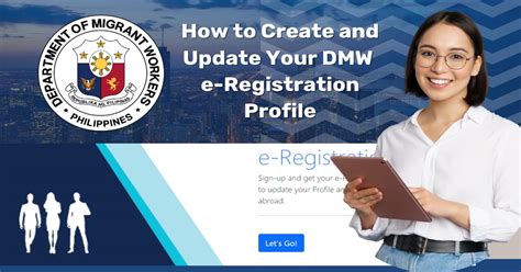 How to Create and Update Your POEA/ DMW e .